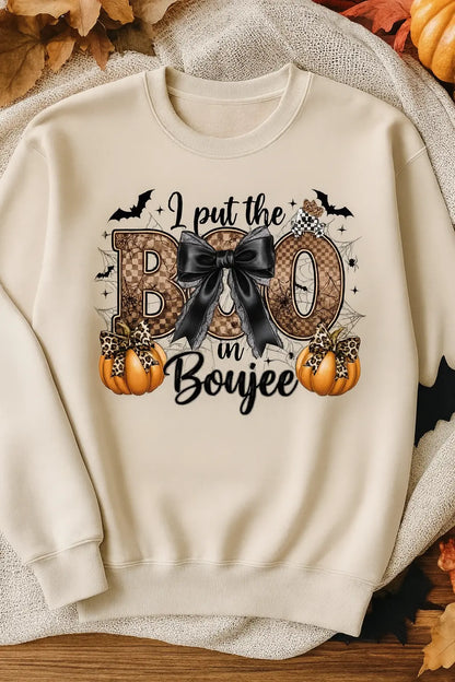 I Put the BOO in Boujee Halloween T-Shirt Product vendor