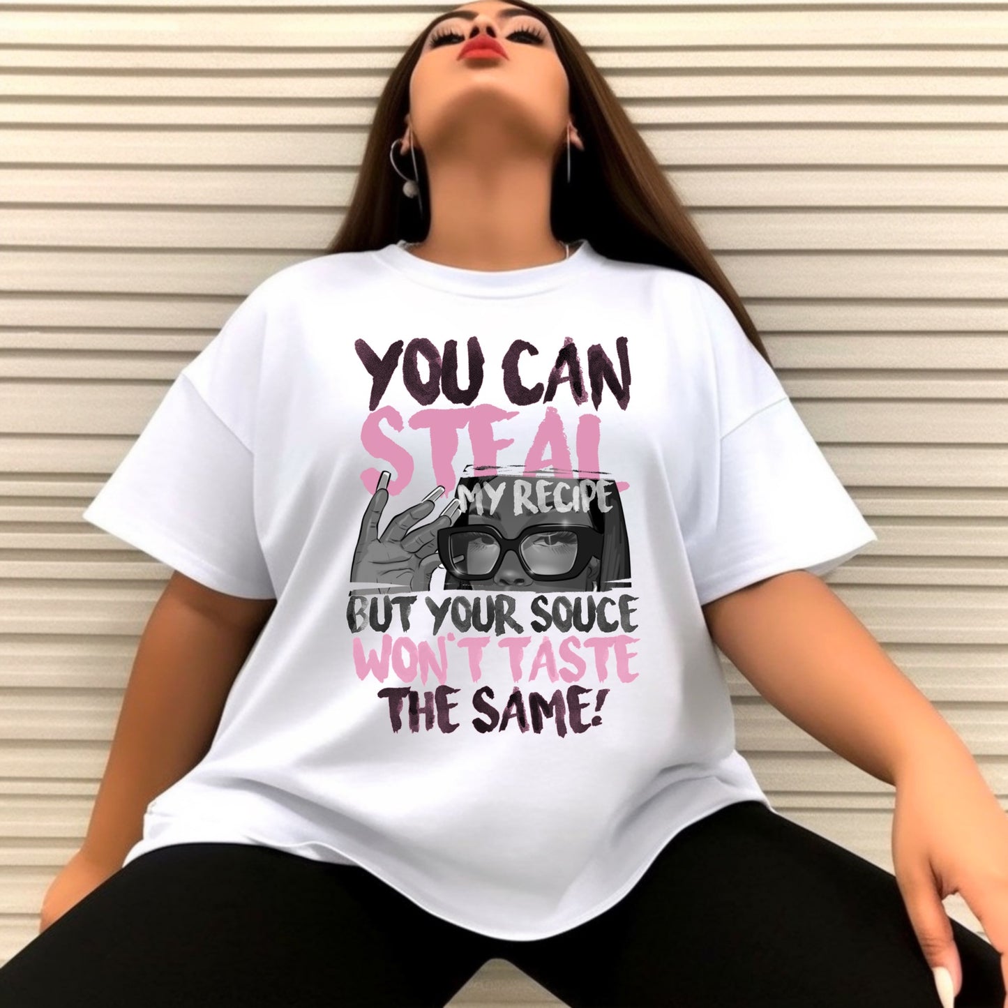 “You Can Steal My Recipe” Funny T-Shirt for Bold Personalities Branded Kreations Kraft Boutique