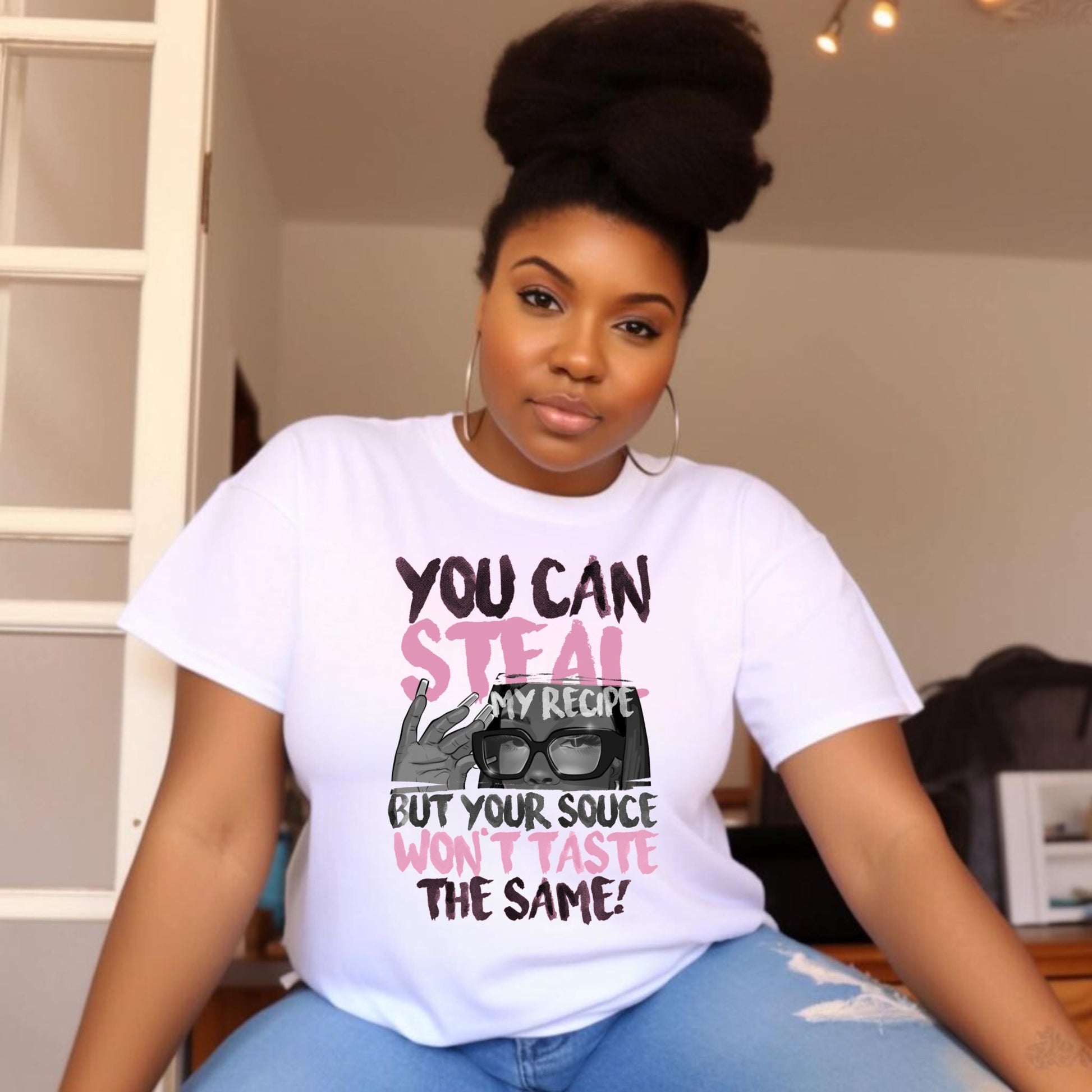 “You Can Steal My Recipe” Funny T-Shirt for Bold Personalities Branded Kreations Kraft Boutique