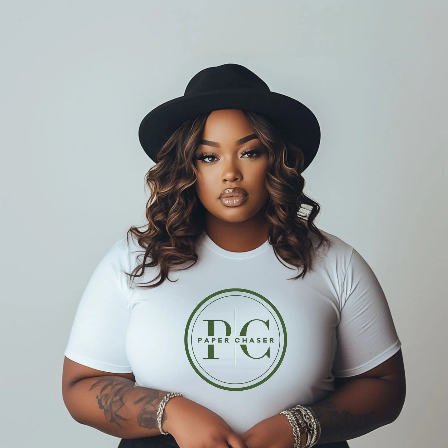 "Paper Chaser" T-Shirt – Hustler Mindset Graphic Tee for Entrepreneurs Branded Kreations Kraft Boutique