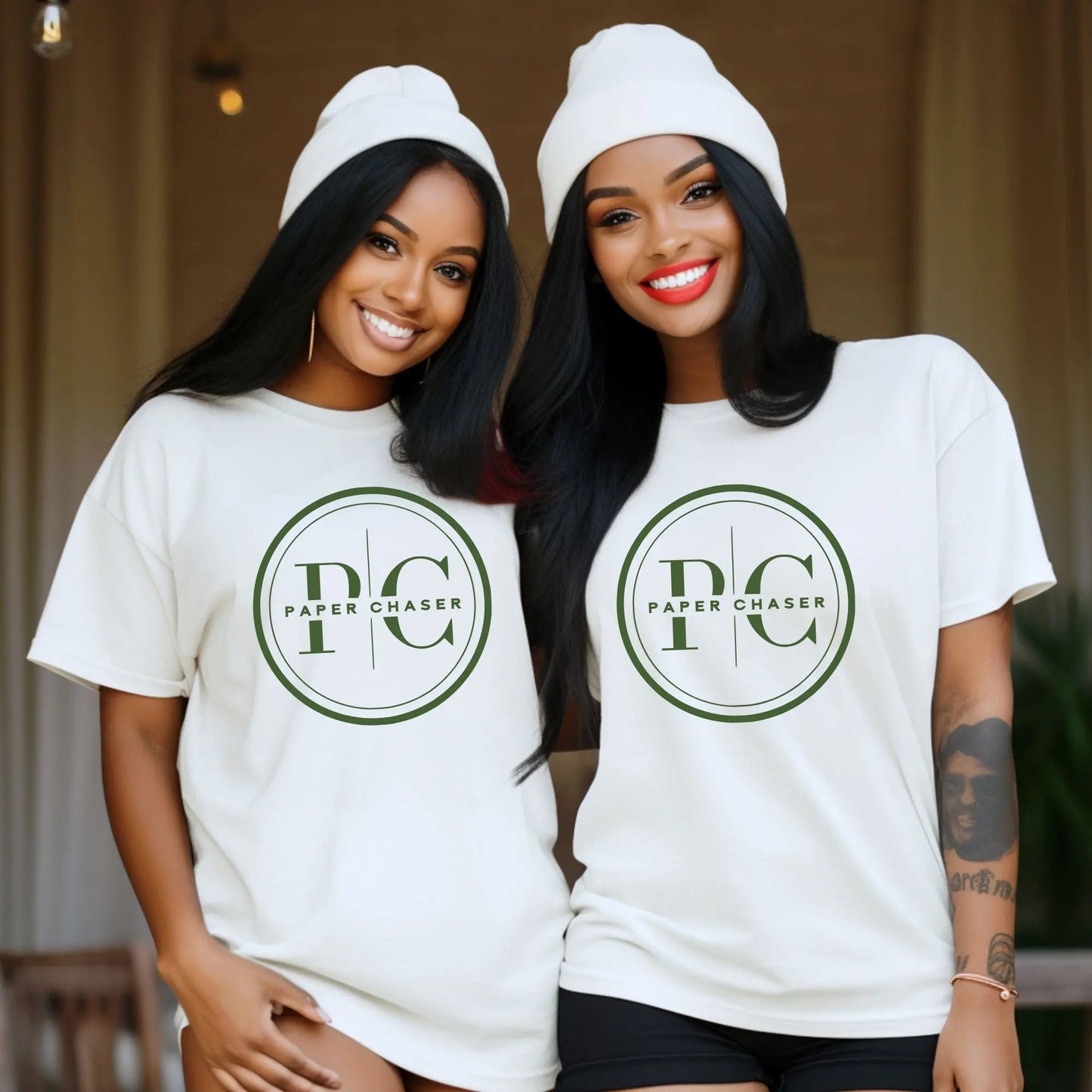 "Paper Chaser" T-Shirt – Hustler Mindset Graphic Tee for Entrepreneurs Branded Kreations Kraft Boutique