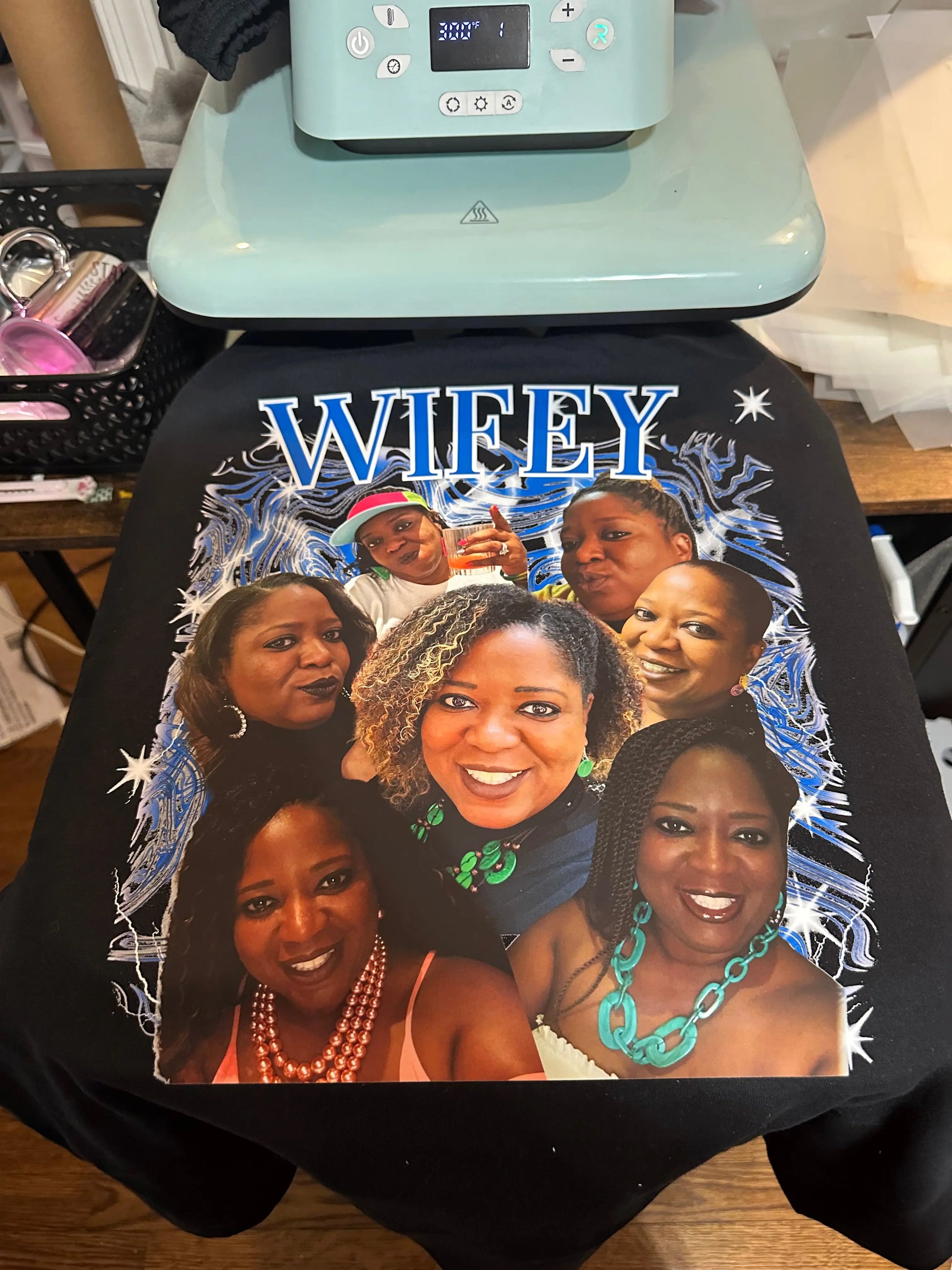 Personalized Custom Photo Collage T-Shirt - Memorial, Family, & Tribute Tee Branded Kreations Kraft Boutique