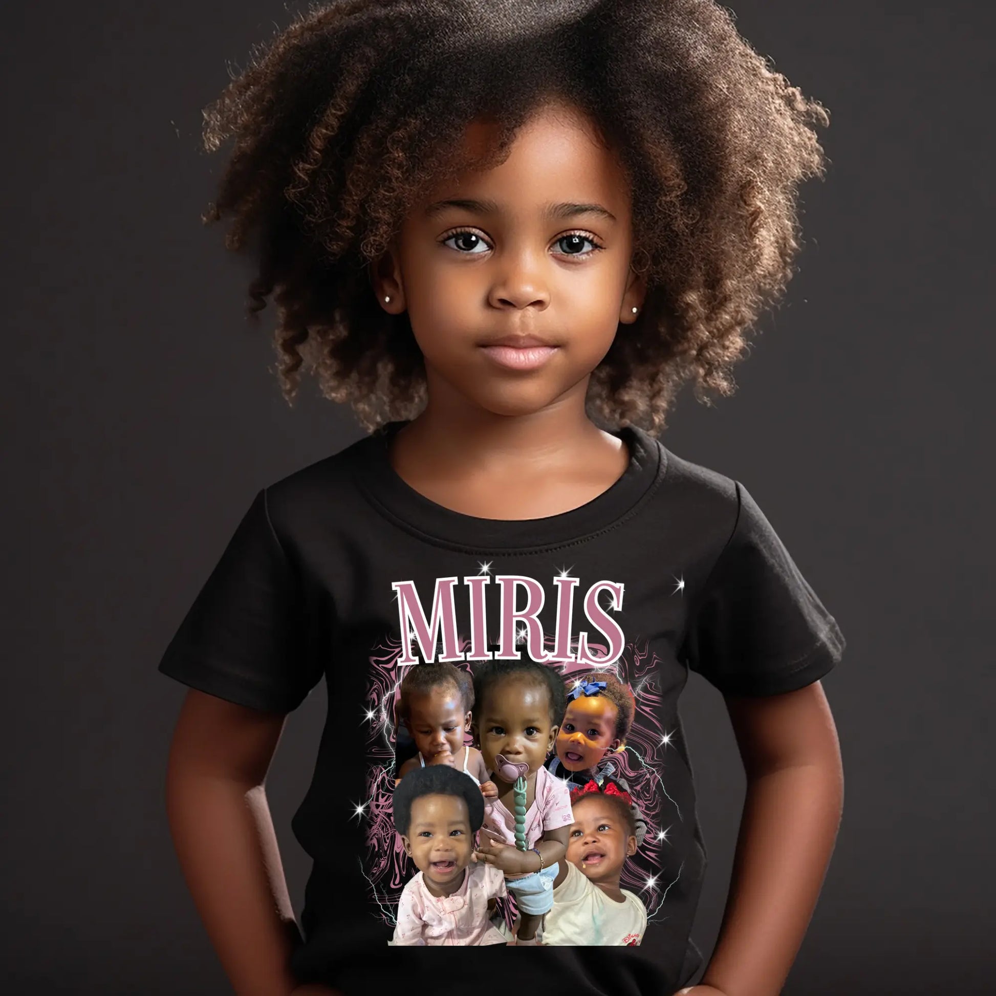 Personalized Custom Photo Collage T-Shirt - Memorial, Family, & Tribute Tee Branded Kreations Kraft Boutique
