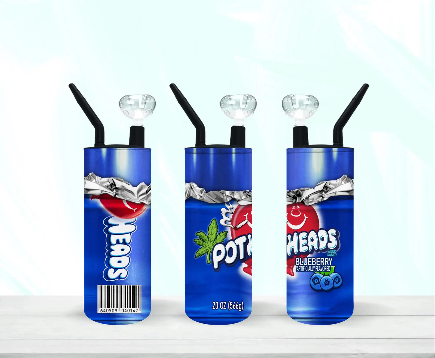 Pothead Hookah Tumbler Branded Kreations Kraft Boutique