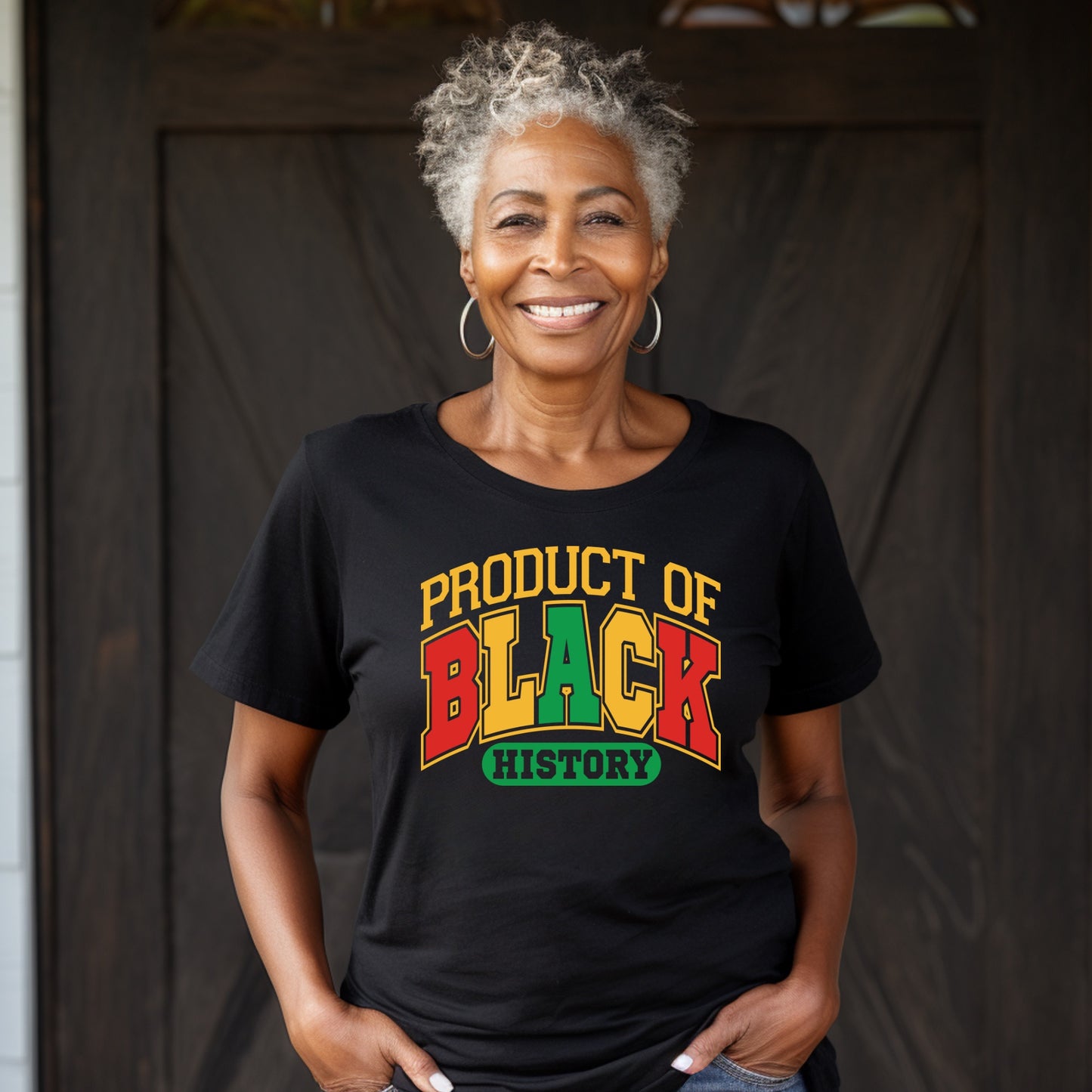 Product of Black History T-Shirt – Bold, Afrocentric Pride Tee