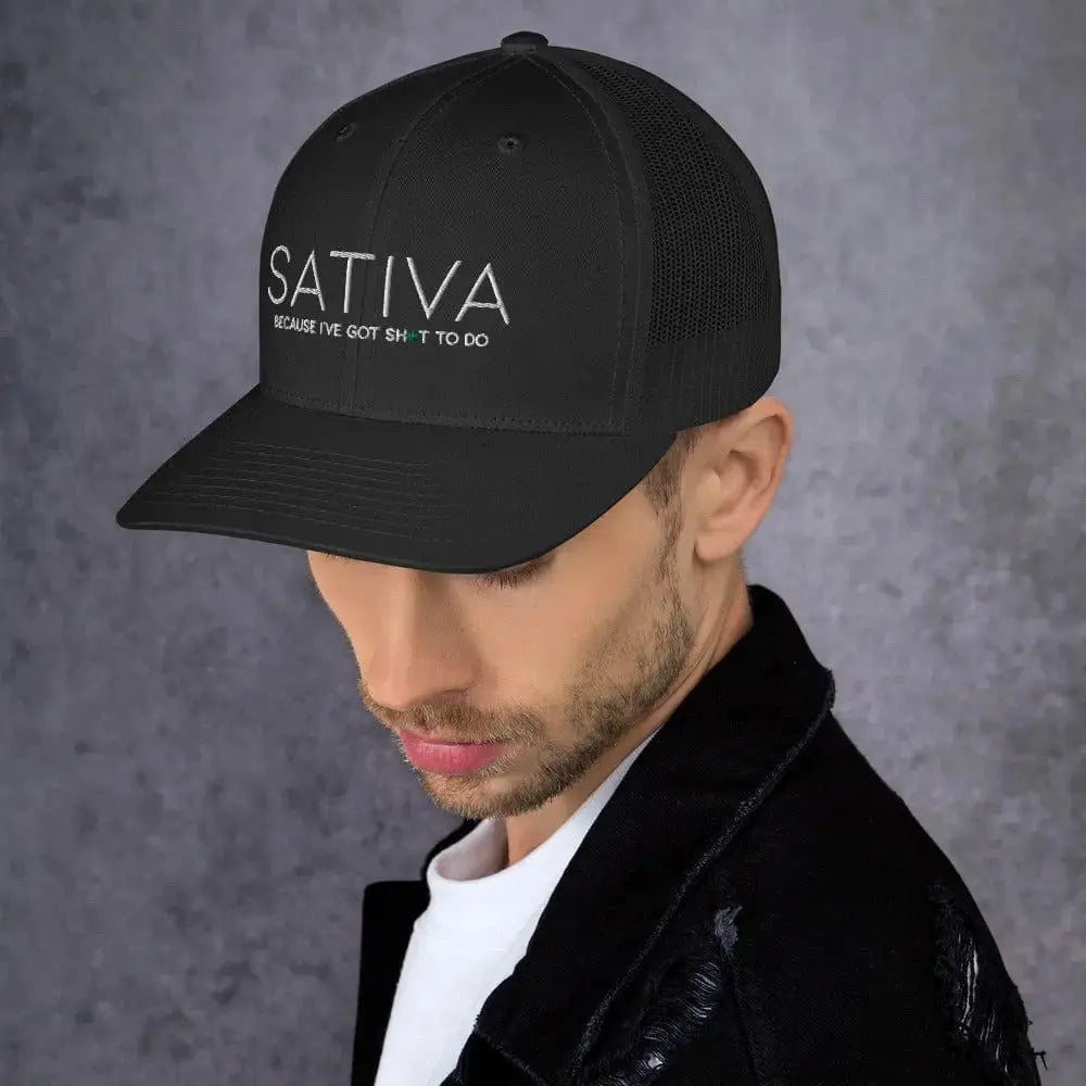 Sativa and Chill Cap - Branded Kreations Kraft Boutique