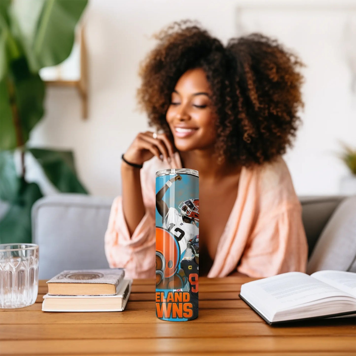 Shedeur Sanders & Myles Garrett 20oz Stainless Steel Tumbler – Football Fan Travel Cup with Straw | Game Day Sports Drinkware Product vendor