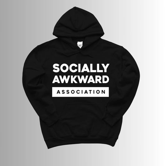 Socially Awkward Vibes Hoodie: Embrace Your Quirky Side Branded Kreations