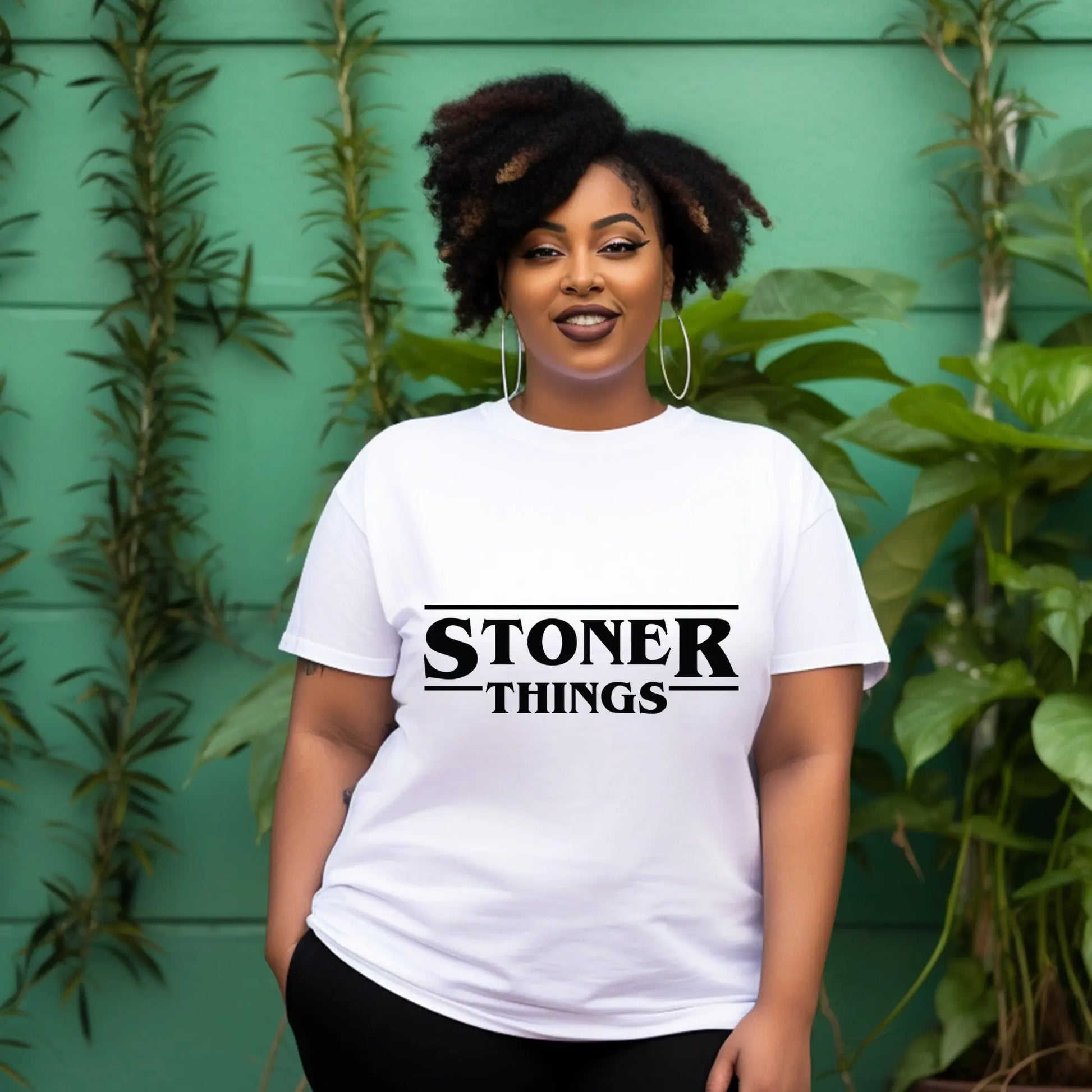 Stoner Things T-Shirt – Pop Culture Inspired Graphic Tee for Men & Women Branded Kreations Kraft Boutique
