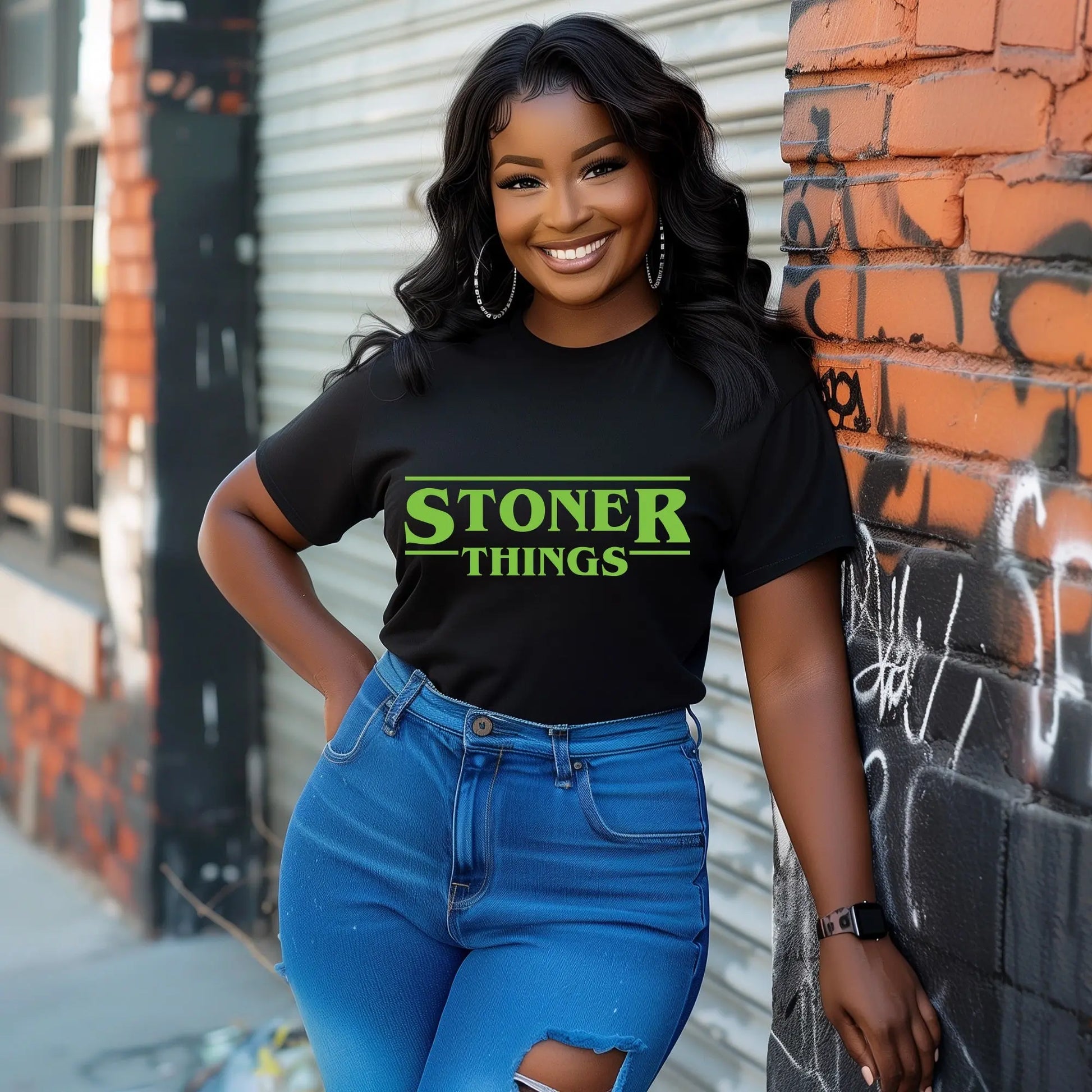 Stoner Things T-Shirt – Pop Culture Inspired Graphic Tee for Men & Women Branded Kreations Kraft Boutique