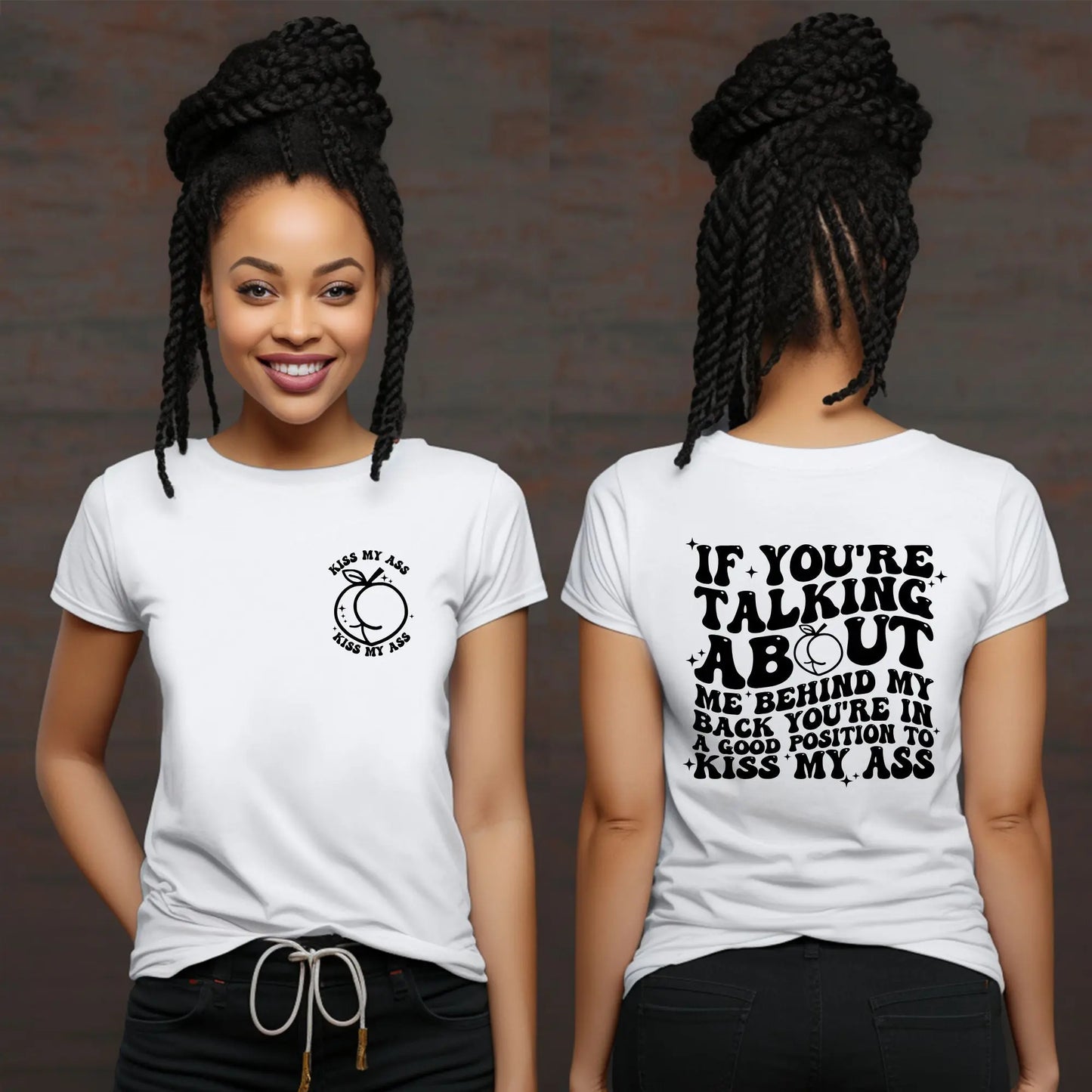 Talk to my tee Branded Kreations Kraft Boutique