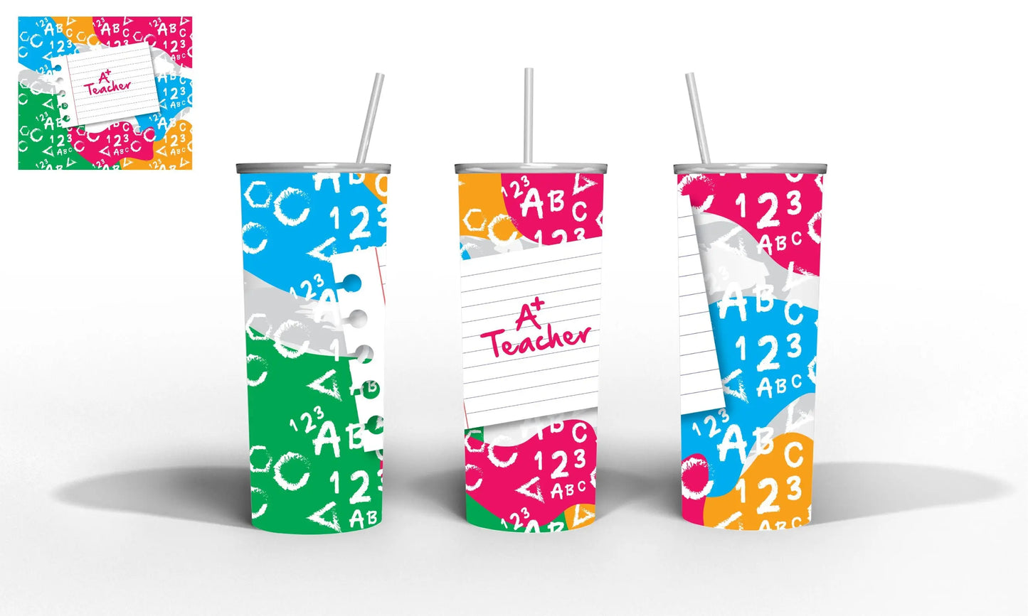 Teacher Tumbler - Branded Kreations Kraft Boutique