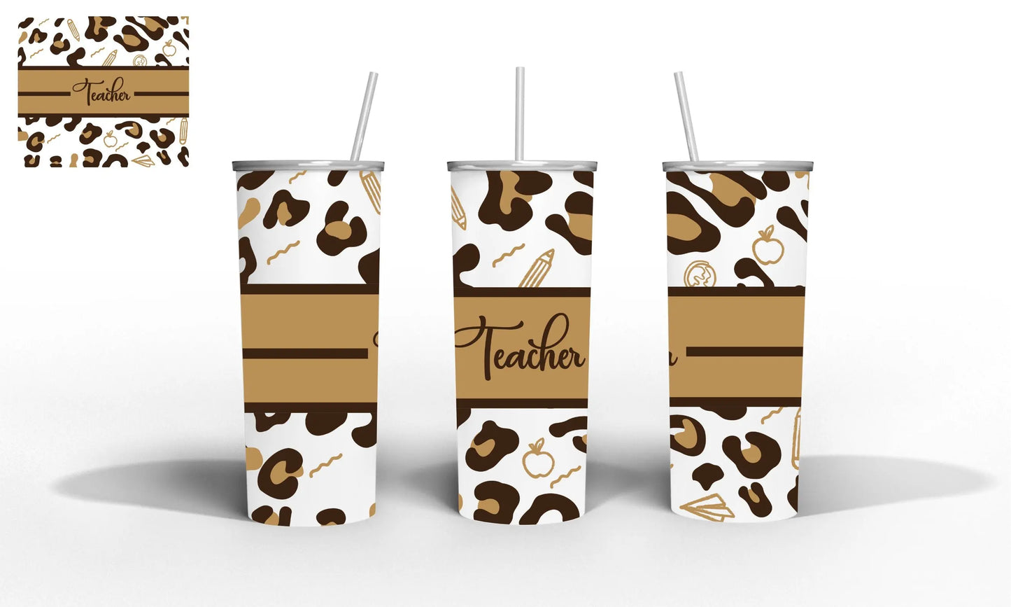 Teacher Tumbler - Branded Kreations Kraft Boutique