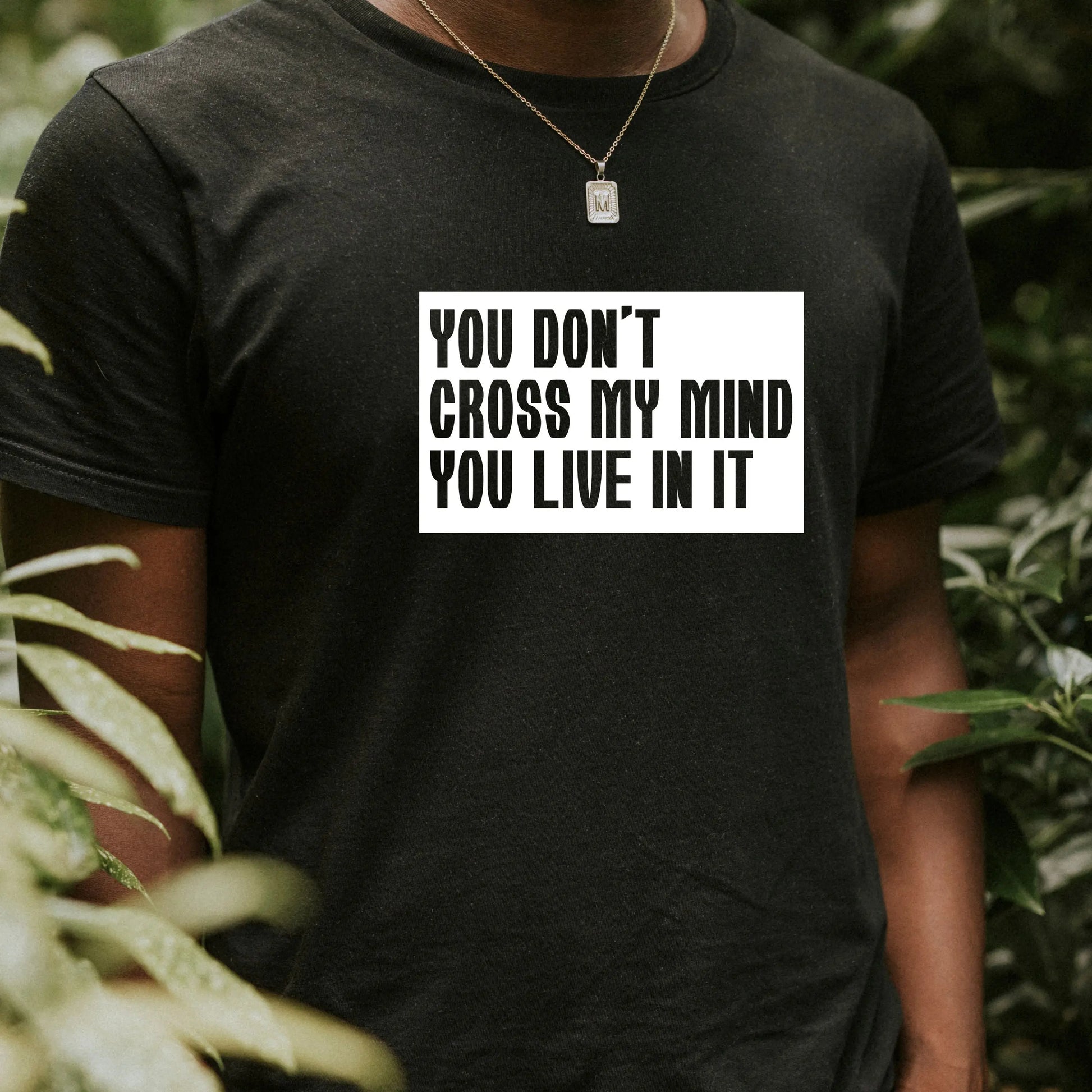 You live in my mind Tee - Branded Kreations Kraft Boutique